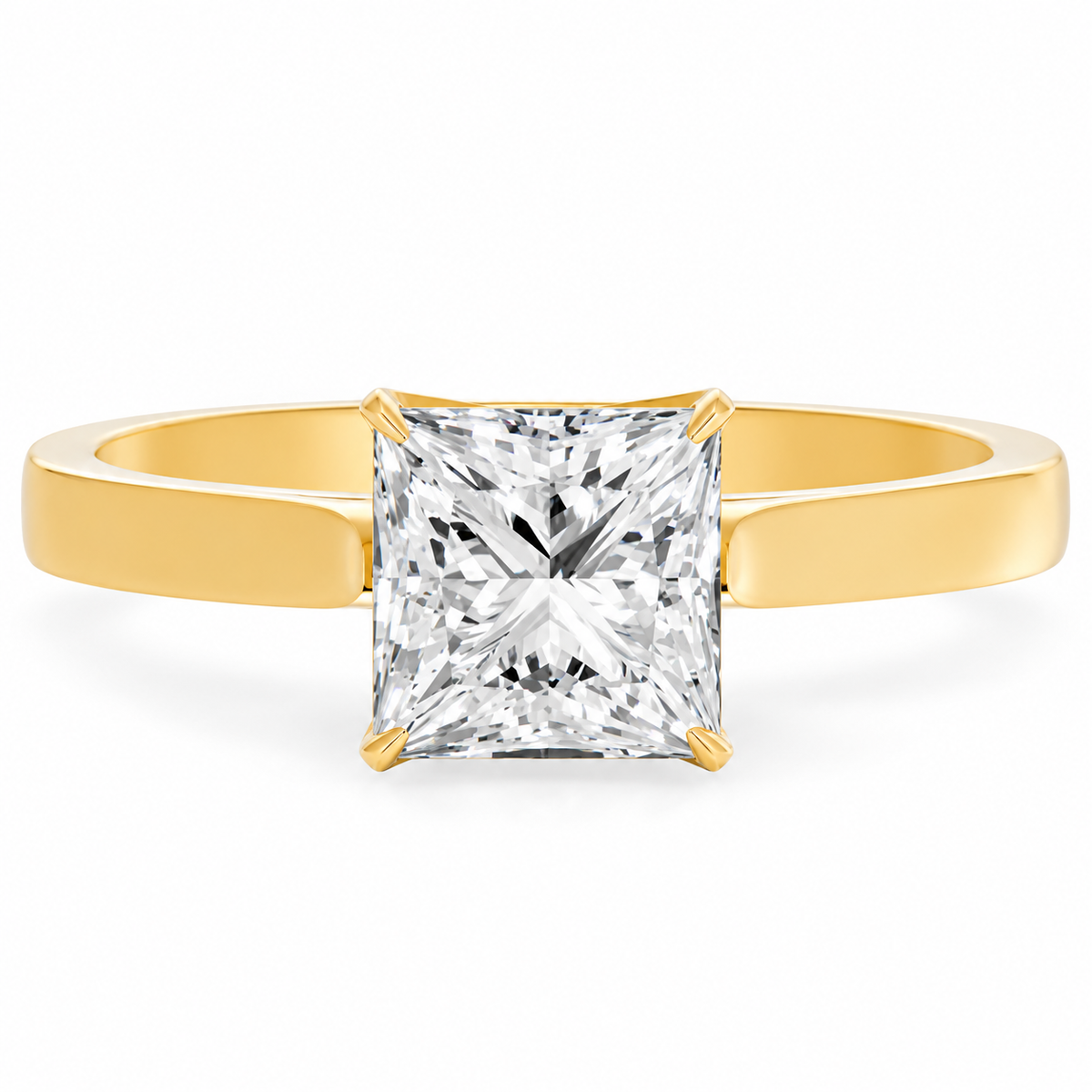 princess, yellow gold