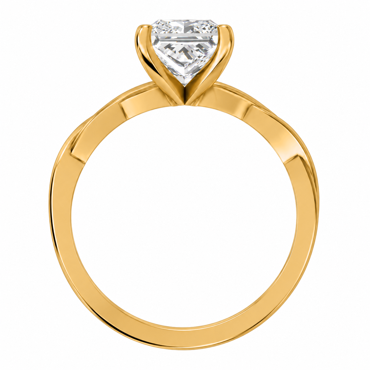 princess, yellow gold
