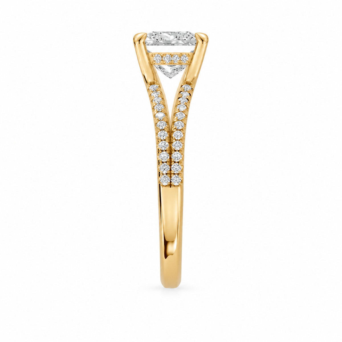 princess, yellow gold