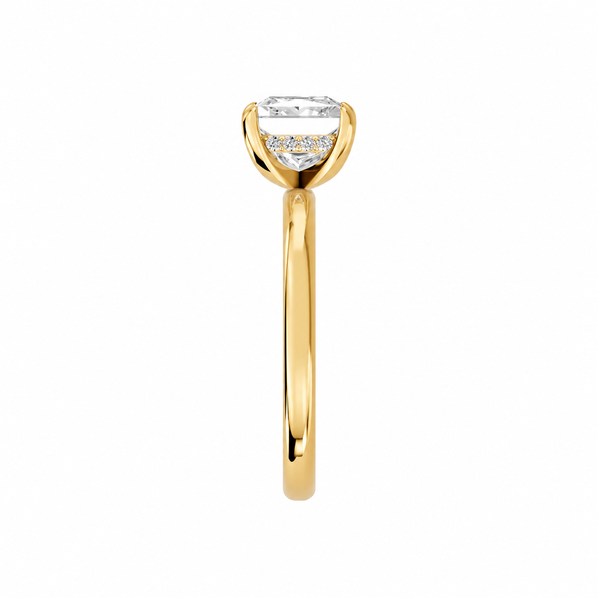 princess, yellow gold