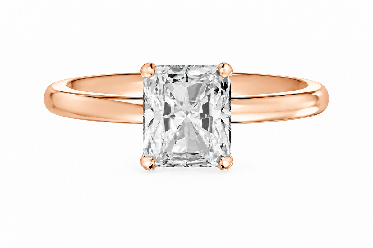 radiant, rose gold