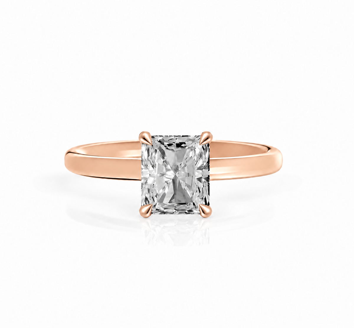 radiant, rose gold