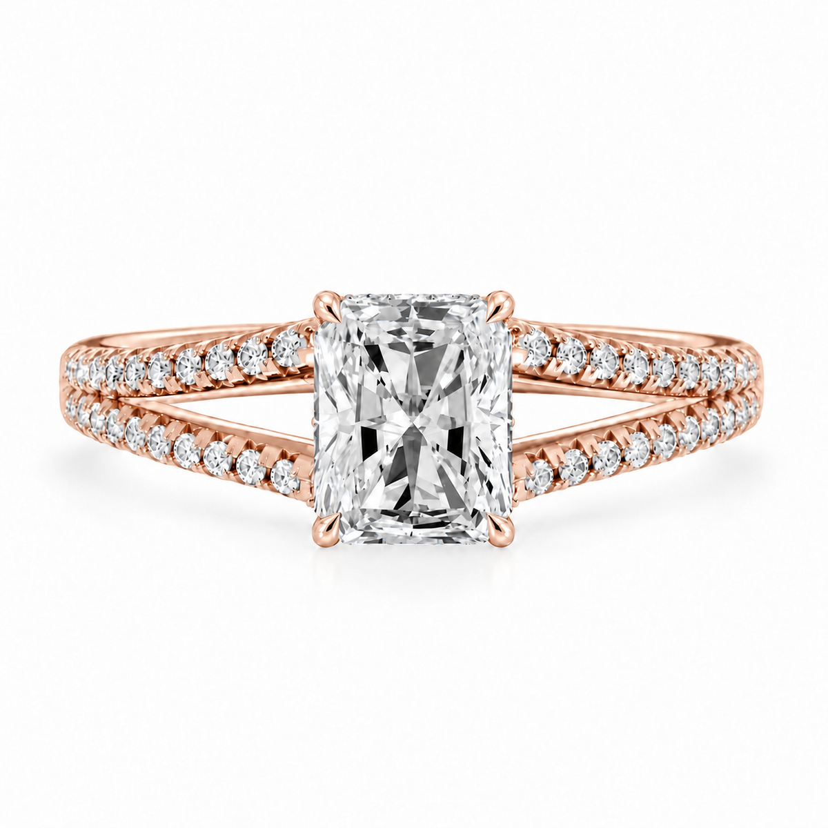 radiant, rose gold