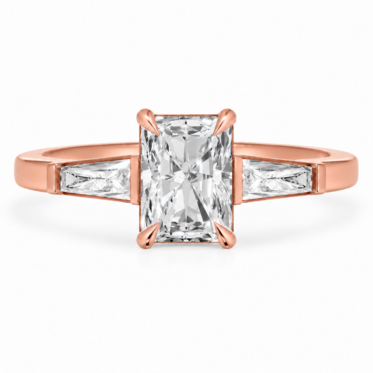 radiant, rose gold