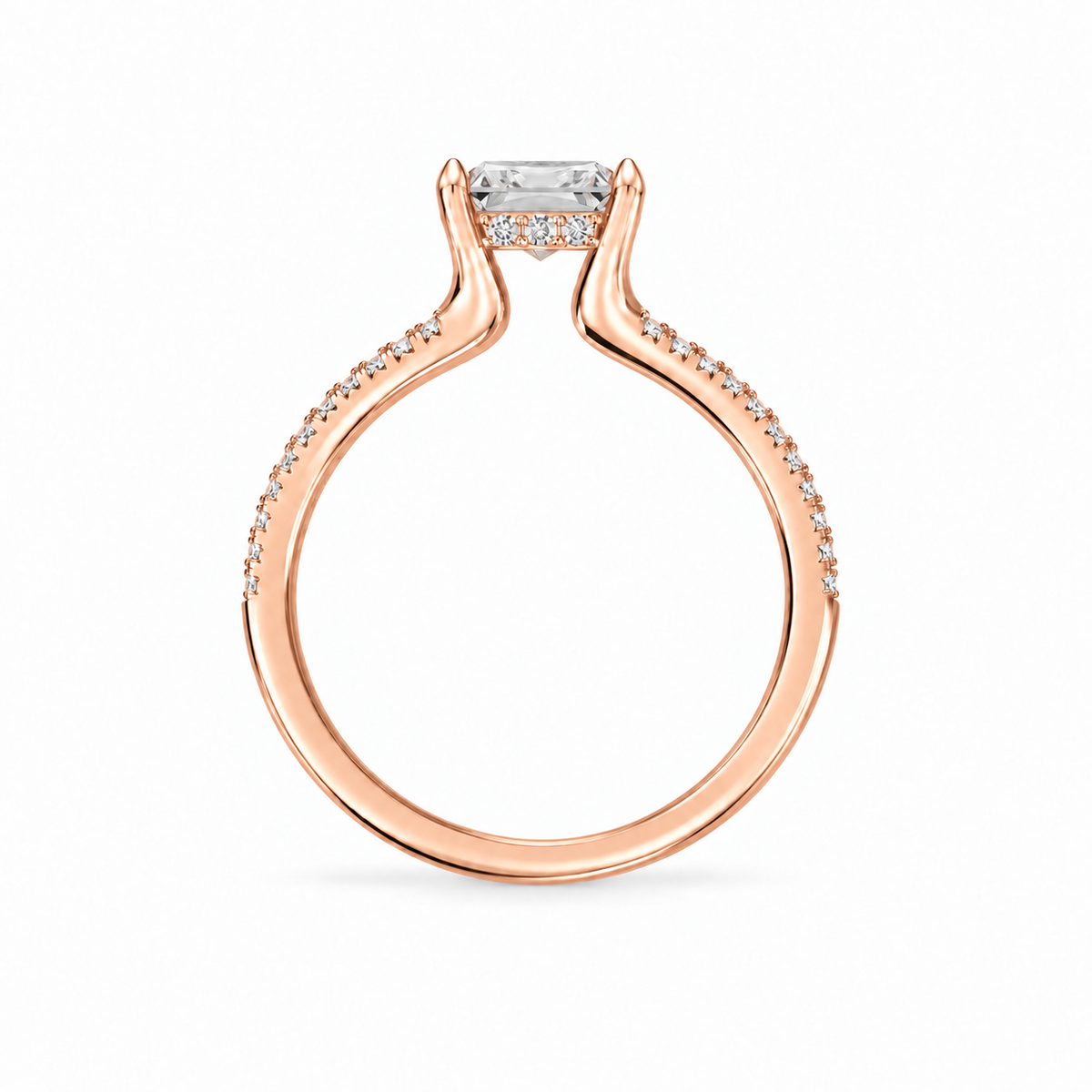 radiant, rose gold