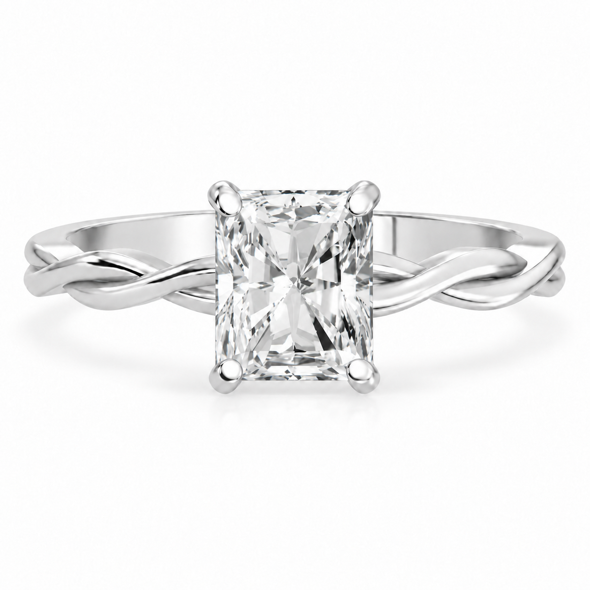 radiant, white gold
