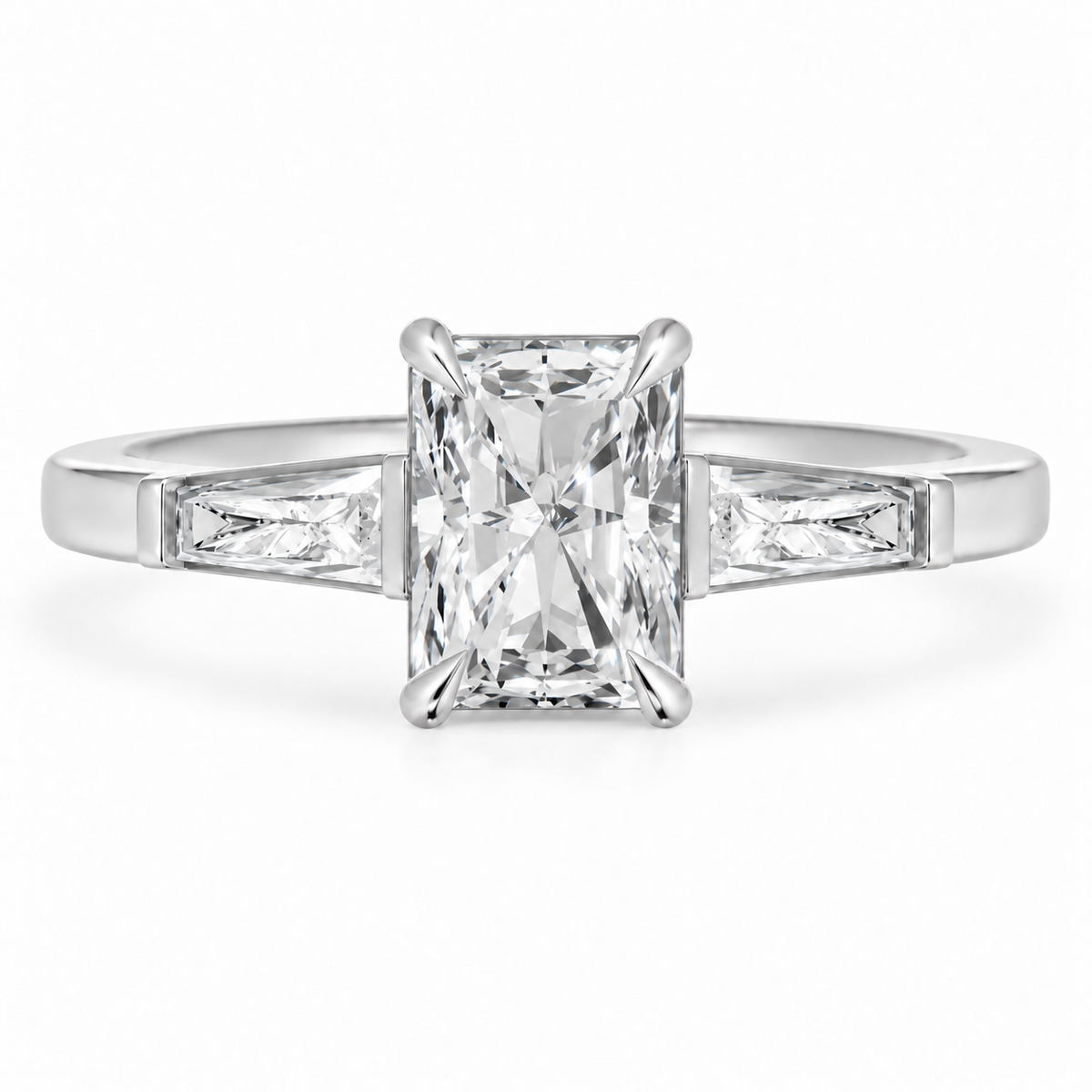 radiant, white gold