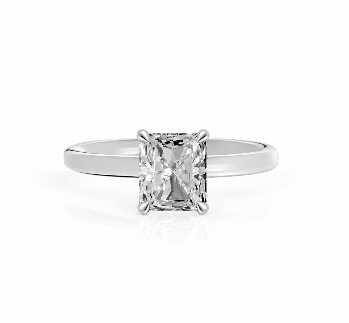radiant, white gold