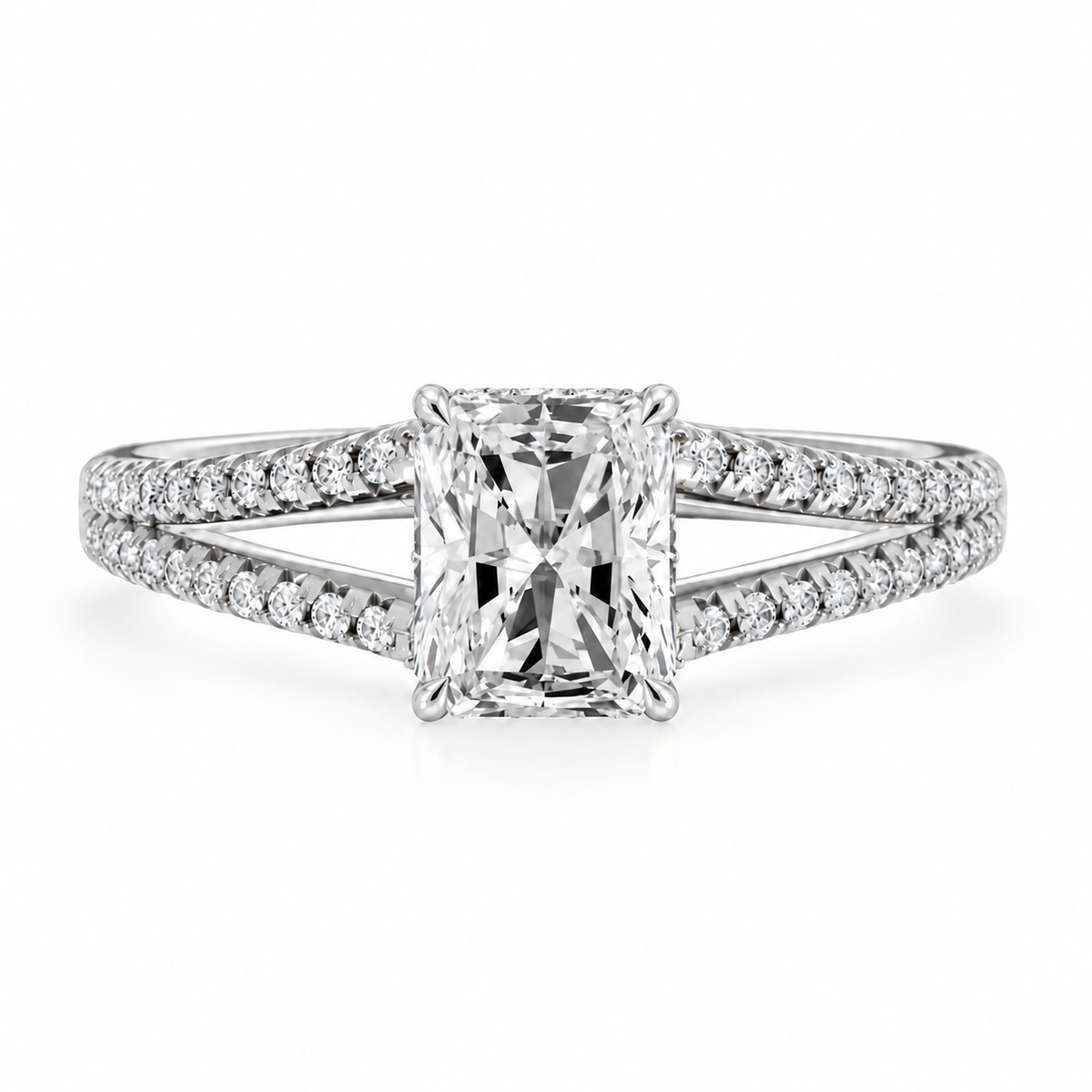 radiant, white gold
