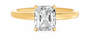 radiant, yellow gold