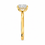 radiant, yellow gold