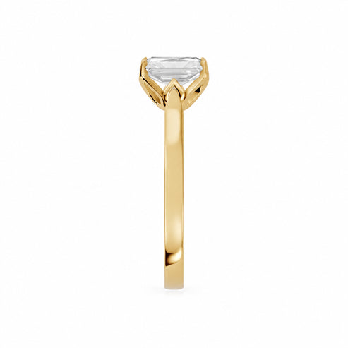 radiant, yellow gold